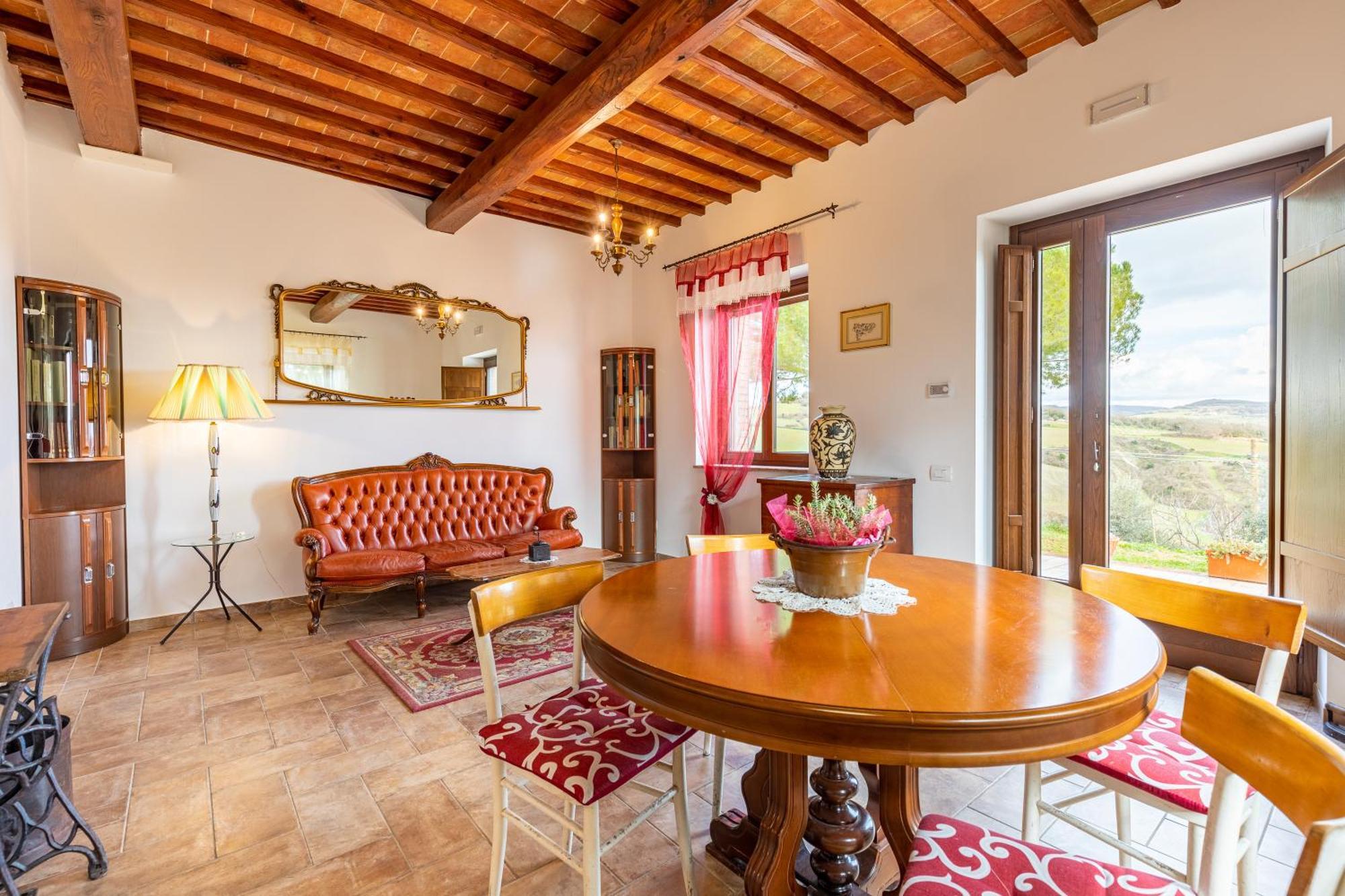 Agriturismo Il Casato Mag-Il Vaglio Pienza Bagian luar foto