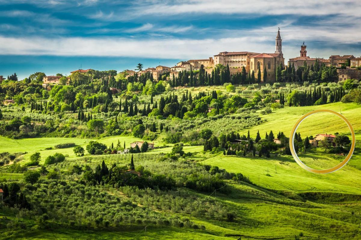 Agriturismo Il Casato Mag-Il Vaglio Pienza Bagian luar foto