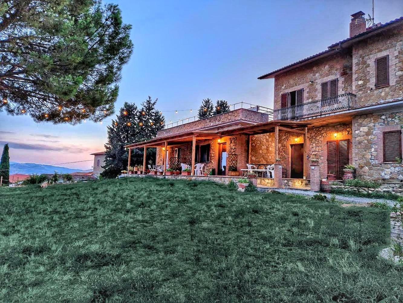 Agriturismo Il Casato Mag-Il Vaglio Pienza Bagian luar foto