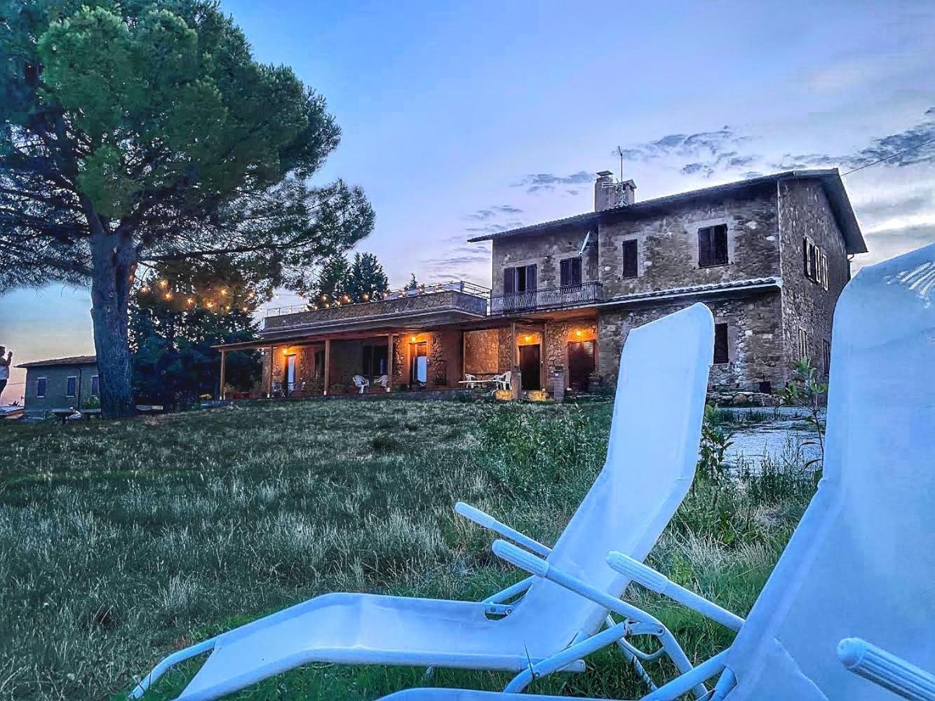 Agriturismo Il Casato Mag-Il Vaglio Pienza Bagian luar foto