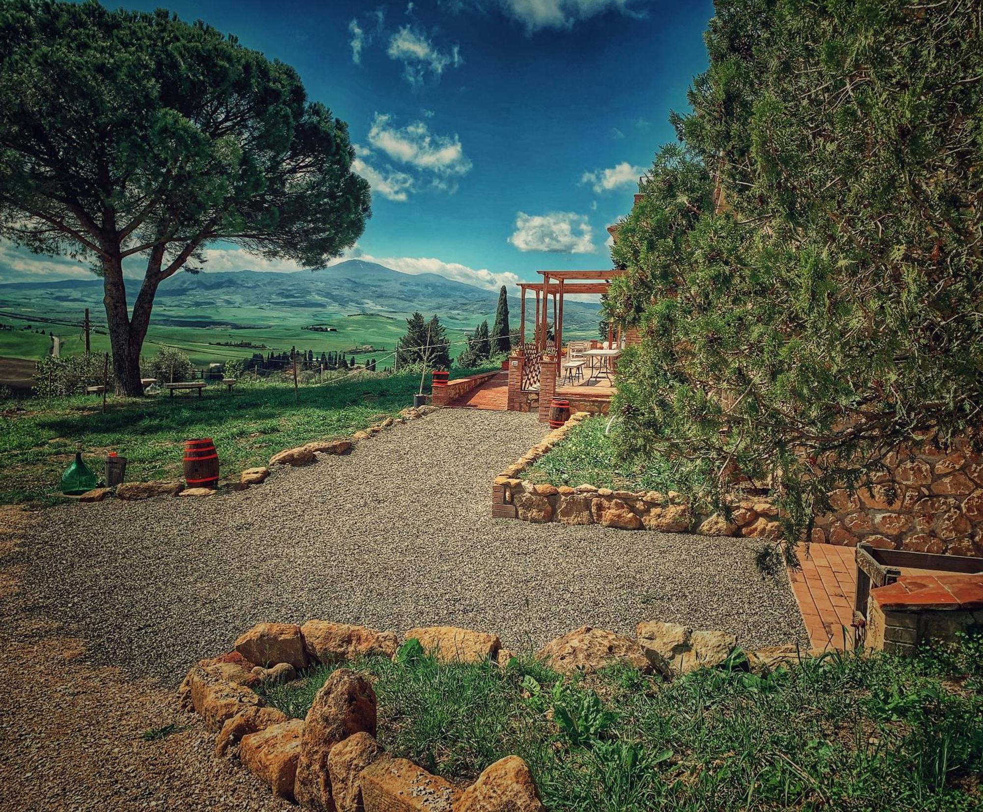 Agriturismo Il Casato Mag-Il Vaglio Pienza Bagian luar foto